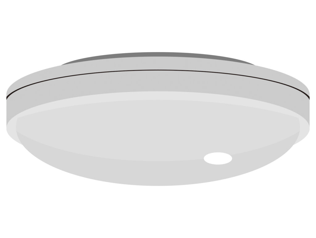モダンなデザインのLED天井照明器具: 「室内照明を現代的にするシンプルでスタイリッシュな円形のLED天井照明器具。